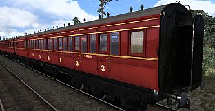 TS Marketplace: Caledonian Railway 65ft Grampian LMS Period 3 Coach Pack