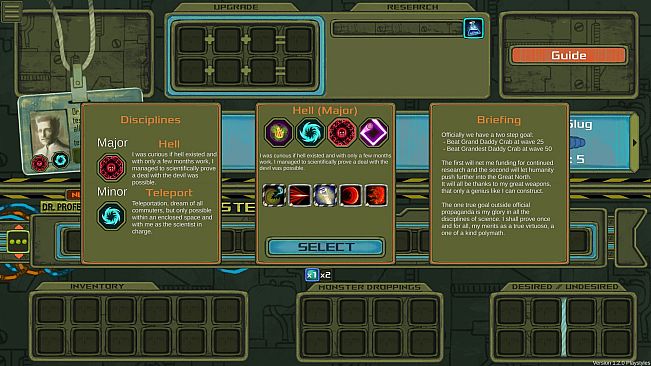 Dr. Professor Scientist's Weapons Testing Facility