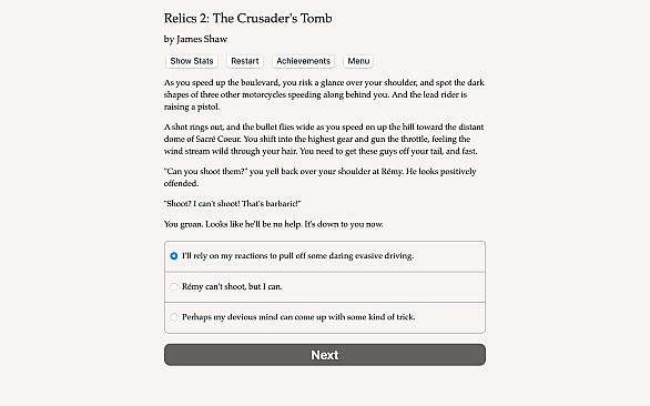 Relics 2: The Crusader's Tomb