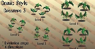 RPG Maker VX Ace - Monster Evolutions: Battler Pack 1