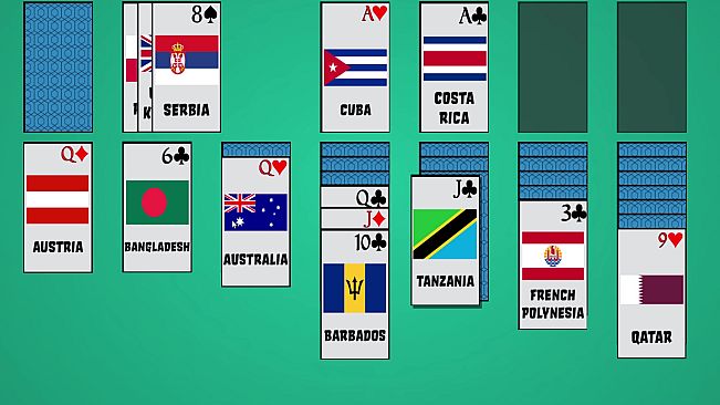 Solitaire: Learn the Flags!