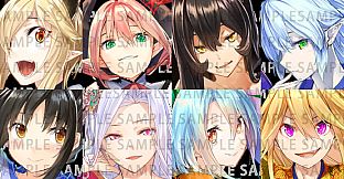 RPG Maker MZ - Fantasy Heroine Character Pack 7