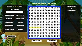 Professor Watts Word Search: Pirates Life