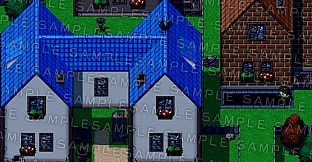 RPG Maker MZ - Krachware Fantasy Town Exterior Tileset