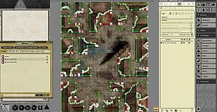 Fantasy Grounds - Pathfinder RPG - Pathfinder Flip-Mat: Ghost Towns