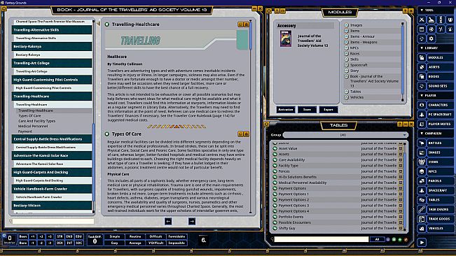 Fantasy Grounds - Traveller - Journal of the Travellers' Aid Society Volume 13