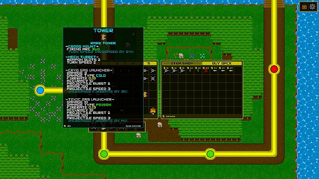 Adventures in tower defence land