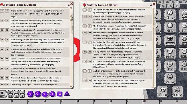 Fantasy Grounds - En5ider: Fantastic Tomes & Librams (5E)