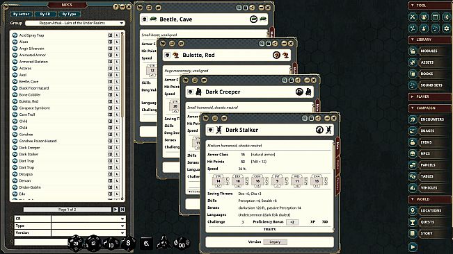 Fantasy Grounds - Rappan Athuk: Lairs of the Under Realms (5E)