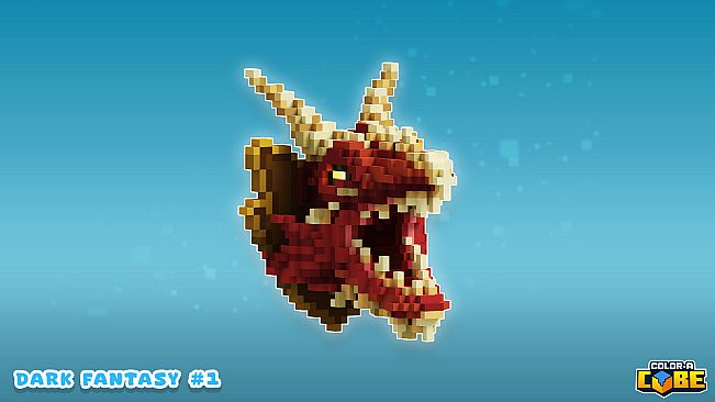 Color a Cube - Dark Fantasy #1