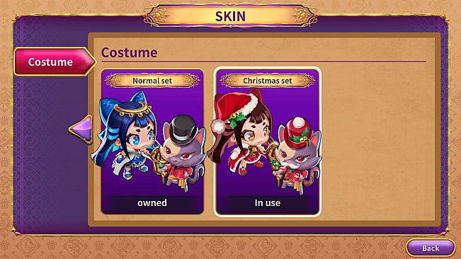 Persha and the Magic Labyrinth - "Christmas set" Costume Set