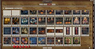 Fantasy Grounds - Black Scrolls Medieval Fantasy Castle (Map Tile Pack)