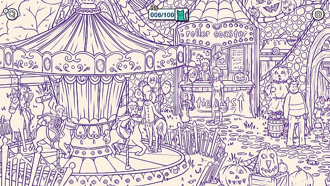 Hidden Cats in Spooky Town