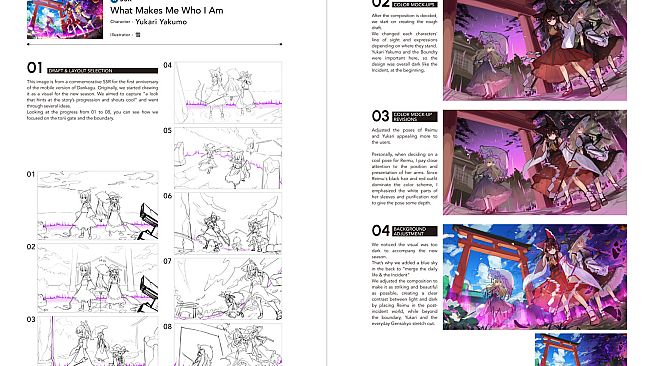 Touhou Danmaku Kagura Phantasia Lost - Artbook