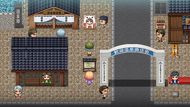 RPG Maker MV - SERIALGAMES Japan travel spots ONSENTown SET