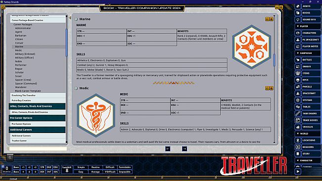 Fantasy Grounds - Traveller Companion Update 2024