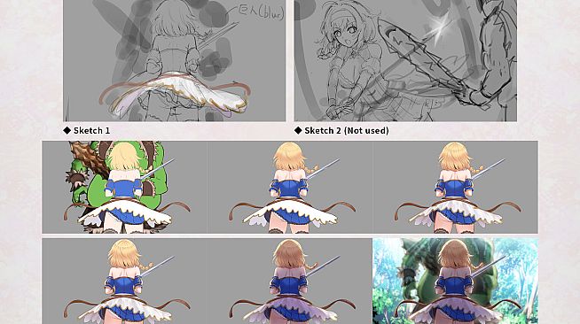 帶我去地下城吧！！ - 美術設定集