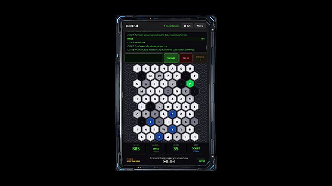 HexTrial A C.O.R.E. Cognitive Test