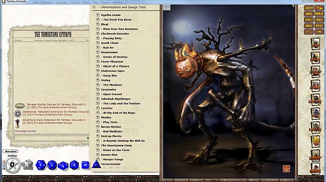 Fantasy Grounds - Deadlands Reloaded: Grim Prairie Tales