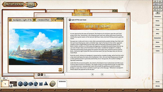 Fantasy Grounds - Pathfinder(R) for Savage Worlds: Rise of the Runelords! - Guide to Varisia