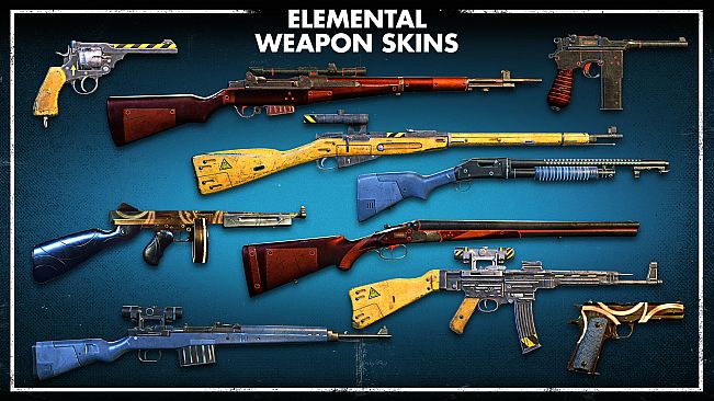 Zombie Army 4: Elemental Weapon Skins