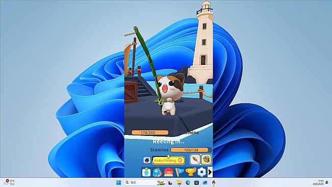 Little Cat Goes Fishing