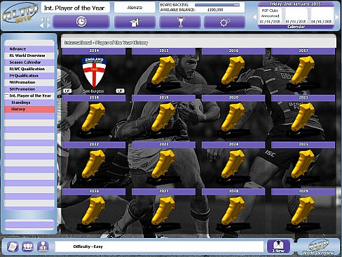 Rugby League Team Manager 2015