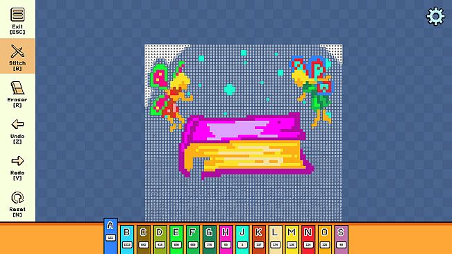 Pixel Cross Stitch - Enchanted Worlds Pack