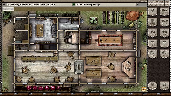 Fantasy Grounds - Starter Town Map Bundle 01