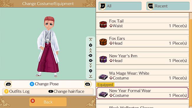 Wa-Style New Year Set - WorldNeverland - Daily Life in the Elnea Kingdom - Another Life Adventure