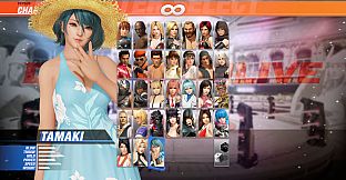 DOA6 Character Tamaki + Debut Costume Set