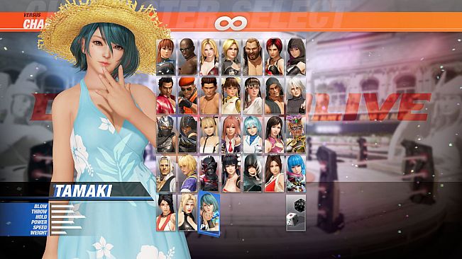 DOA6 Character Tamaki + Debut Costume Set