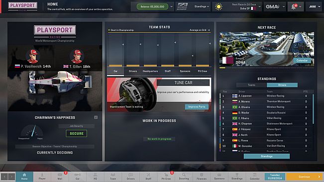 Motorsport Manager - Create Your Own Team