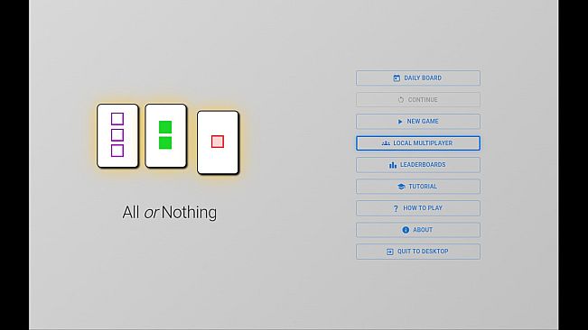 All or Nothing