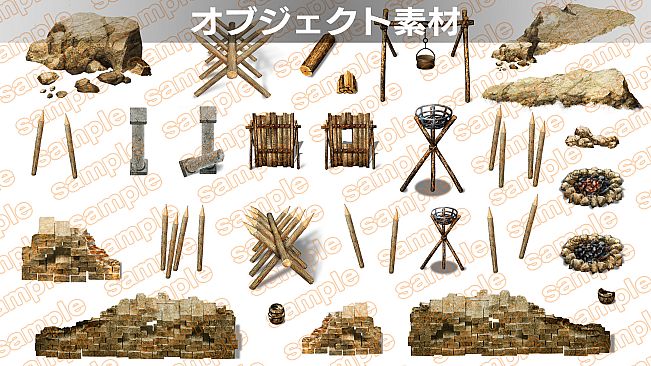 Single-picture map collection of materials4