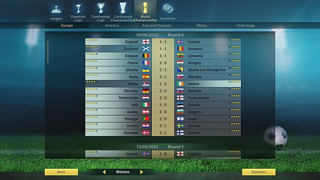 Football, Tactics & Glory: World