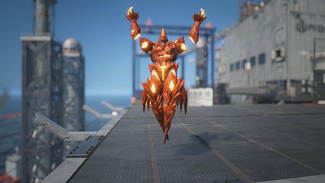 Exoprimal - Skywave Fire Guardian Set