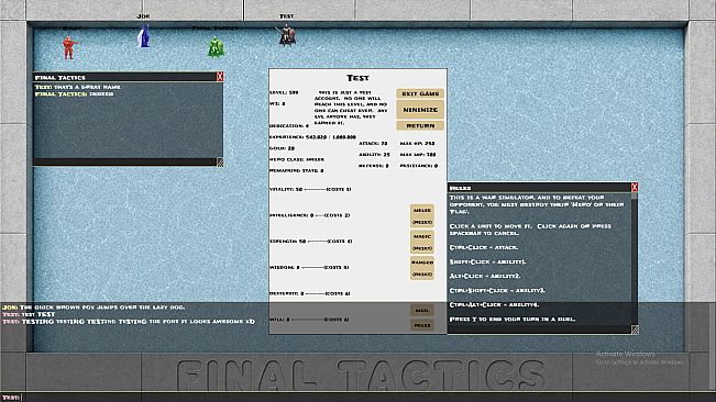 Final Tactics