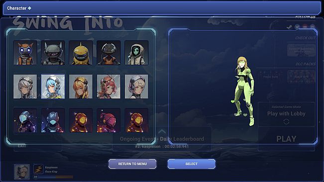 Swing Into Zero-G: Space Girls Character Bundle