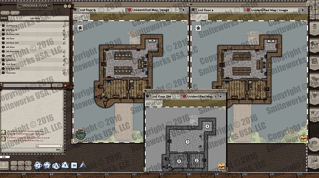Fantasy Grounds - Map Pack: Lake Keep