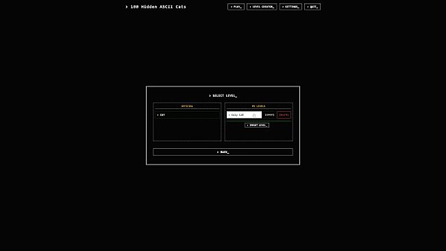 100 Hidden ASCII Cats