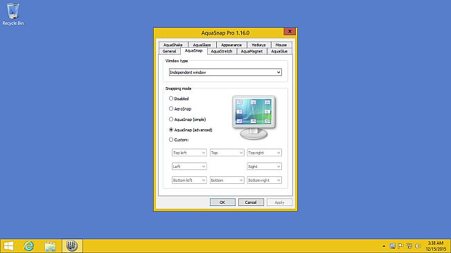 AquaSnap Window Manager