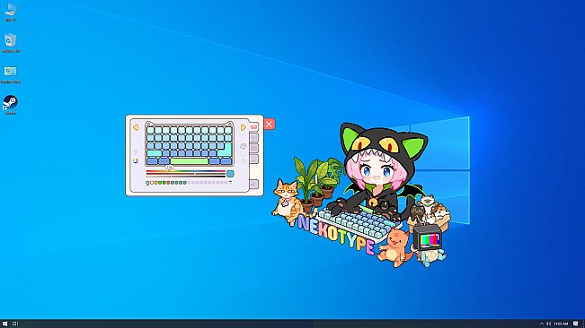 Nekotype Keyboard Cat Simulator