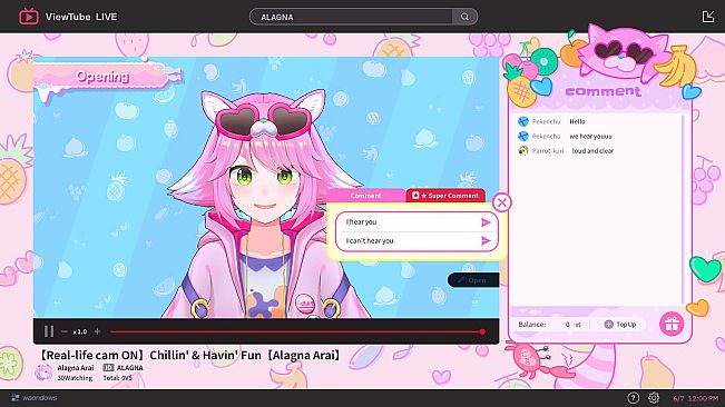 My Fav Chill Streamer Dies a Million Times｜ゆるゆる生配信する推しは100万回死ぬ