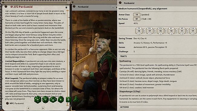 Fantasy Grounds - Allies & Antagonists - A Big Book of NPCs