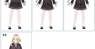 RPG Maker 3D Character Converter - Gee-kun-soft character 01 school uniform