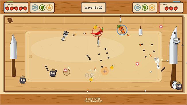 Brave Vegetable: Kitchen Escape