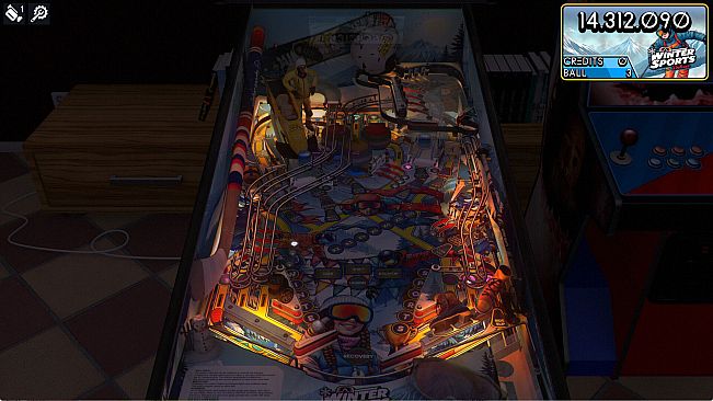 Zaccaria Pinball  - Winter Sports Deluxe Pinball Table
