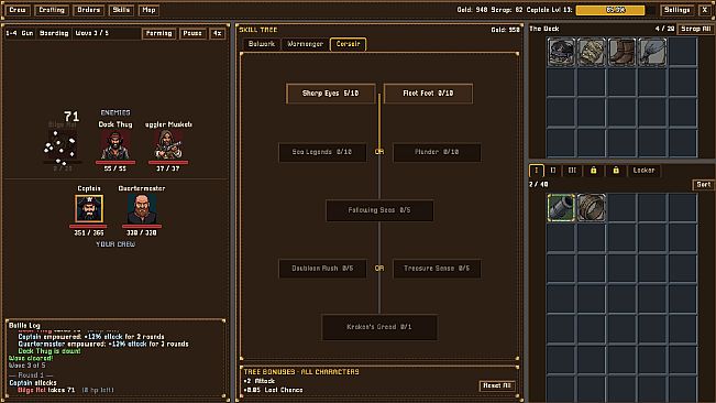 Cursed Waters: Idle RPG