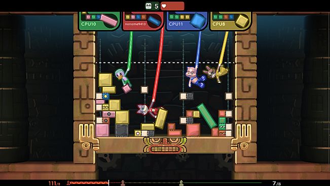 TopplePOP: Bungee Blockbusters